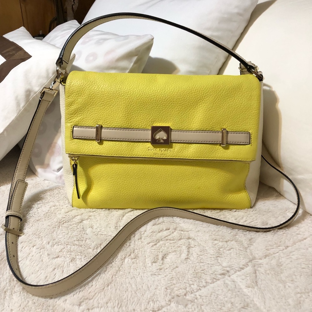 Kate Spade ♠️ tri color shoulder/ crossbody Bag l